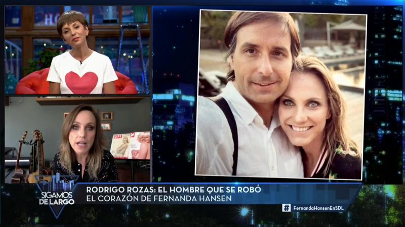 Marido de Fernanda Hansen habla por primera vez en TV sobre ella