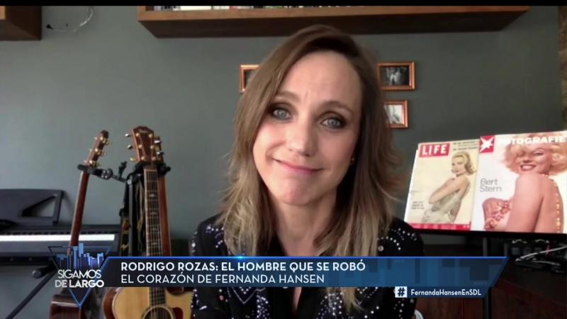 Marido de Fernanda Hansen habla por primera vez en TV sobre ella