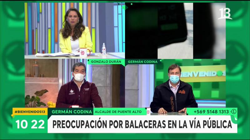 alcaldes Gonzalo Durán y Germán Codina