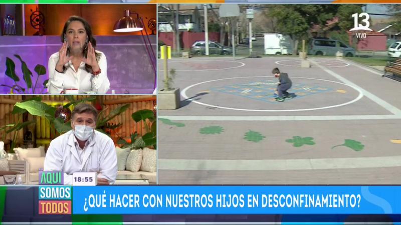 Doctor Eduardo Bronstein conversó sobre los niños y el desconfinamiento