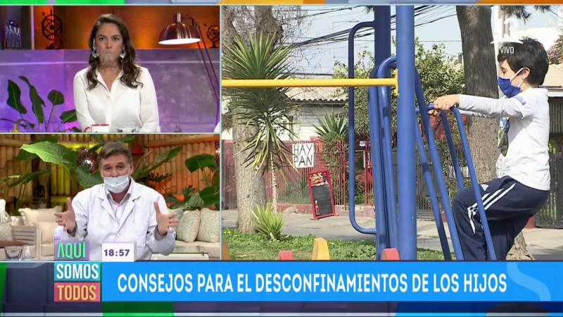 Doctor Eduardo Bronstein sobre el desconfinamiento en niños