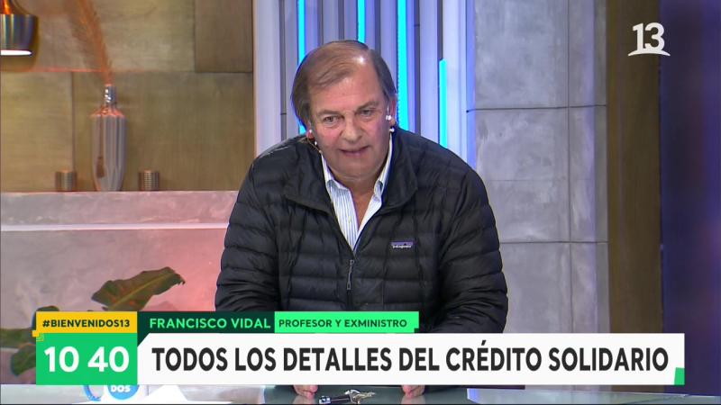 Francisco Vidal explica Préstamo Solidario