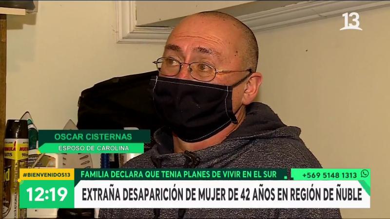 Oscar Cisternas, esposo de Carolina Fuentes