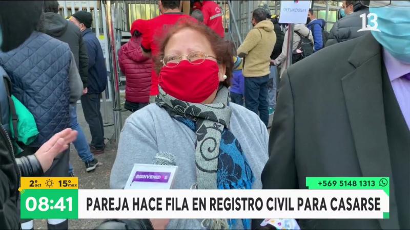suegra en el Registro Civil