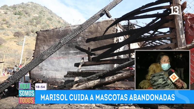 Marisol en Aquí Somos Todos