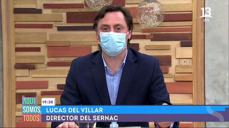 Lucas del Villar en Aquí Somos Todos