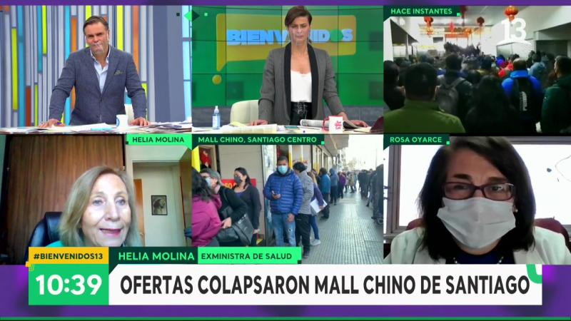 Autoridades comentan apertura de Mall Chino