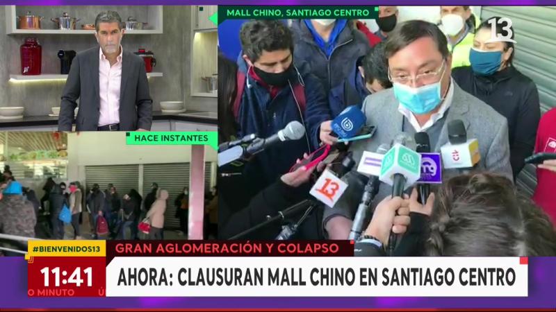 Autoridades clausuran Mall Chino