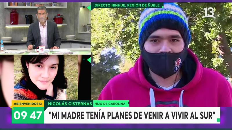 Hijo de Carolina Fuentes