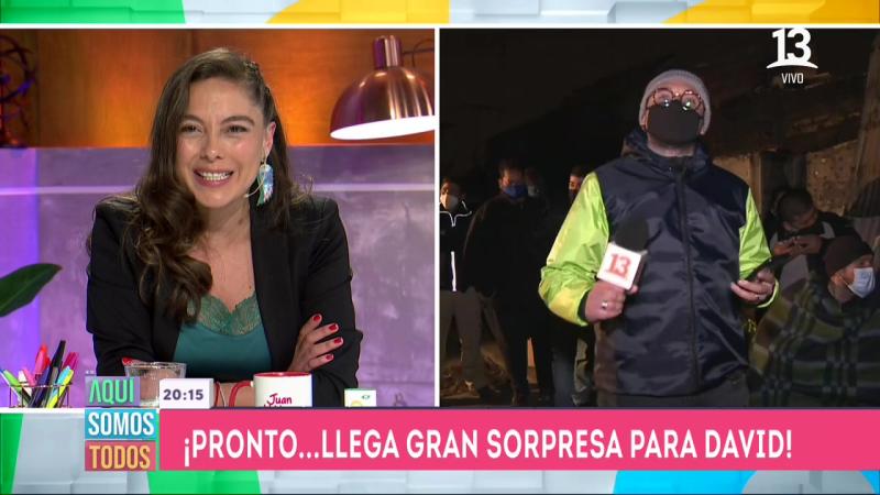 Ángeles Araya y Max Collao