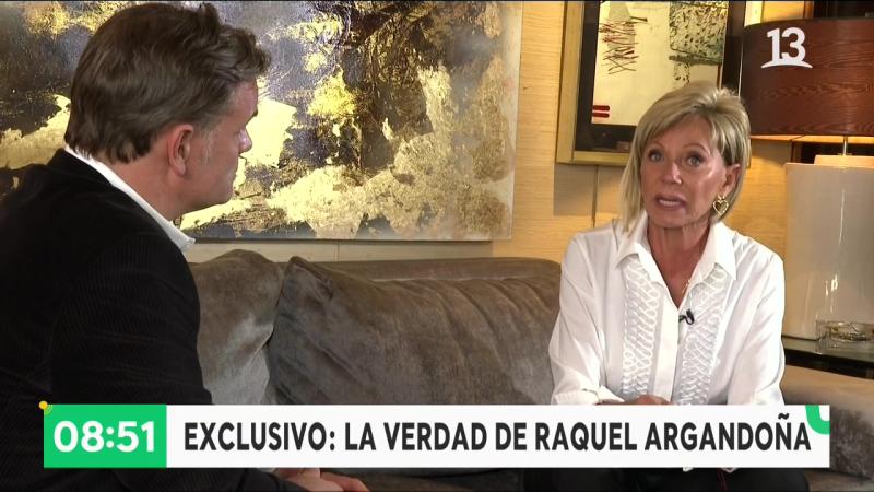 Raquel Argandoña conversa con Bienvenidos