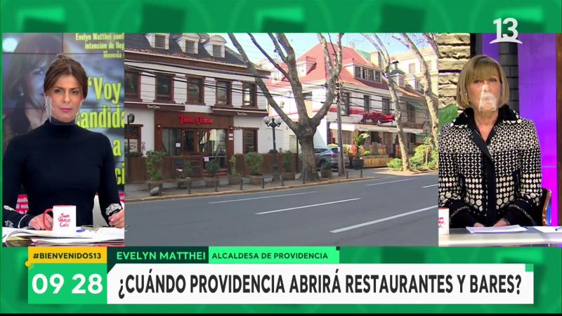 Fase 3 en Providencia: Matthei anuncia que será con mesas y sillas en las calles