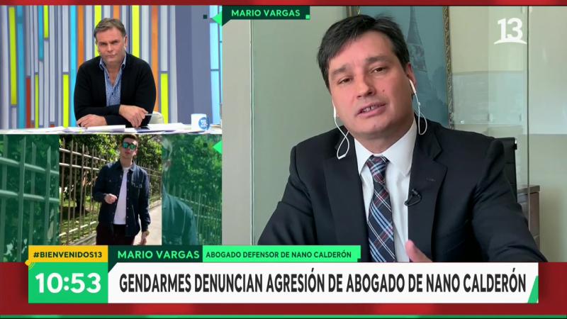 Mario Vargas abogado de Nano Calderón