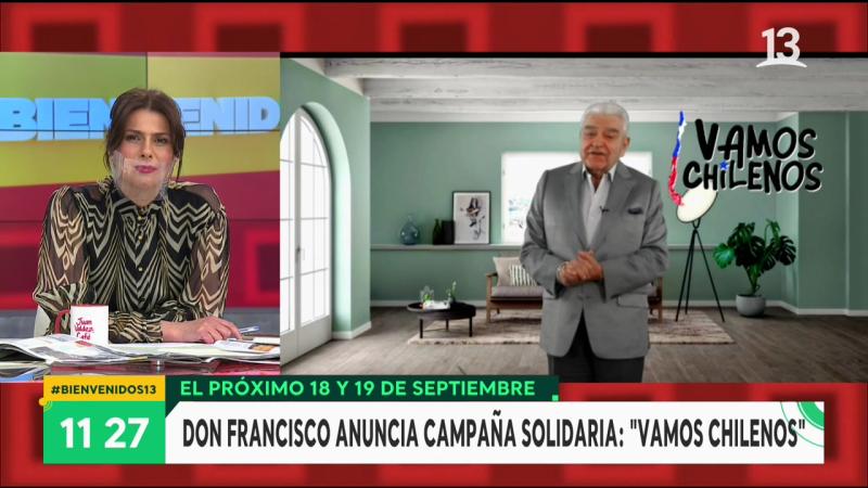 Don Francisco en Bienvenidos