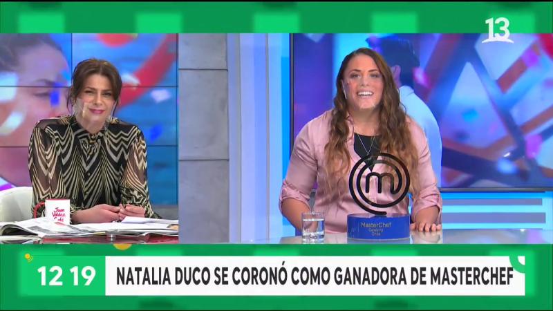 Natalia Duco conversó con Bienvenidos