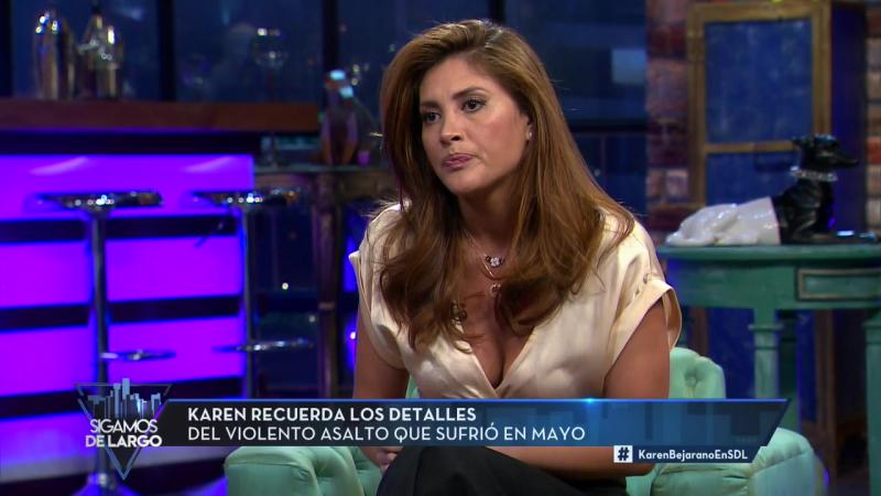 Karen Bejarano no ha vuelto a manejar tras encerrona: “Me da miedo”