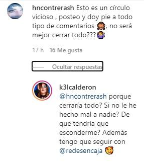 “No le he hecho mal a nadie”: Kel Calderón aclara postura en redes sociales