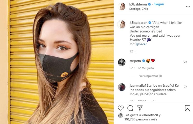 Kel Calderón reacciona a seguidora que le dijo “no tener corazón”