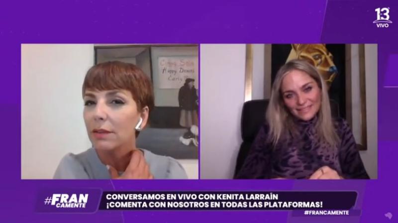 Kenita Larraín explica por qué su hija se llama Sophia y no Sofía