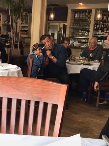 Miguelito explica su encuentro con Sylvester Stallone