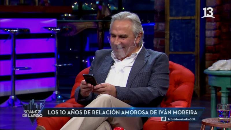 Llamado por teléfono interrumpe entrevista televisiva a Iván Moreira
