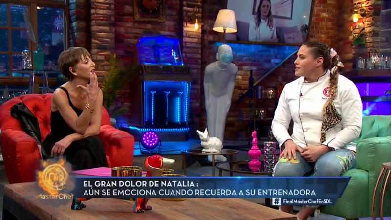 Natalia Duco llora al escuchar a hija de su fallecida entrenadora