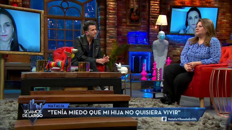 Natalia Cuevas dejó de vivir con su pareja para reencontrarse con su hija