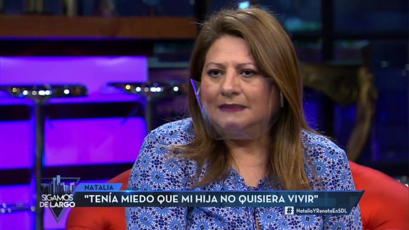 Natalia Cuevas dejó de vivir con su pareja para reencontrarse con su hija