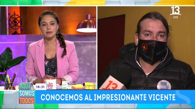 Niño emociona con su testimonio en Aquí Somos Todos