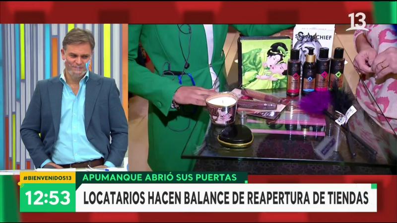 Notera de Bienvenidos hizo reír al tratar de ocultar producto sexual