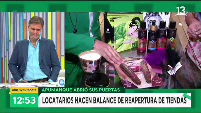 Bienvenidos: Marilyn Pérez explica chascarro con producto sexual