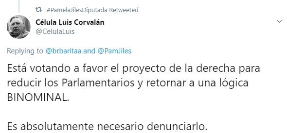 Pamela Jiles arremete contra Gabriel Boric: “Izquierdista de pacotilla”