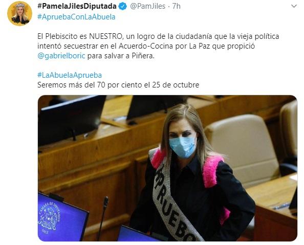 Pamela Jiles arremete contra Gabriel Boric: “Izquierdista de pacotilla”