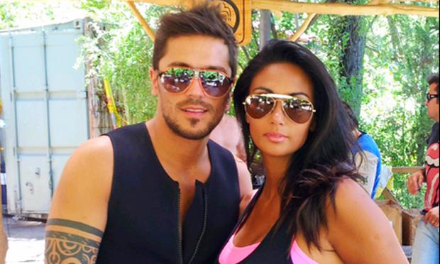 Pamela Díaz y Esteban Morais