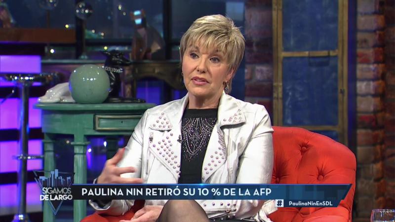 Paulina Nin realizará emprendimiento con su 10% de las AFP