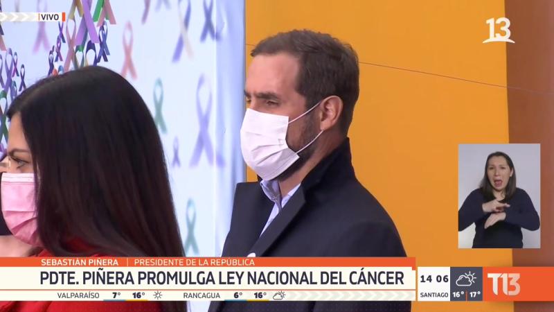 Presidente recuerda a Javiera Suárez al promulgar Ley Nacional del Cáncer