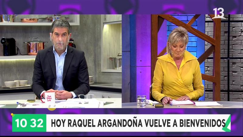 Raquel Argandoña: “Una mamá siempre está al lado de sus hijos”