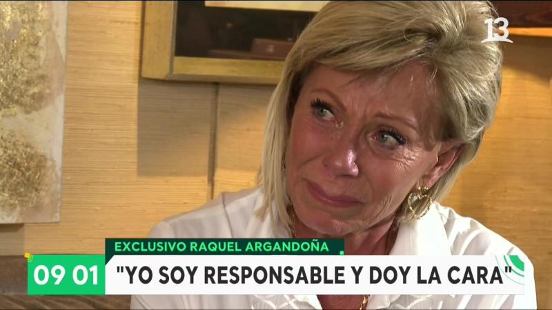 Doctora Herrera solidariza con Raquel Argandoña en pantalla