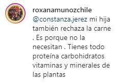 Roxana Muñoz revela que no le da lácteos a su hija desde los 2 años