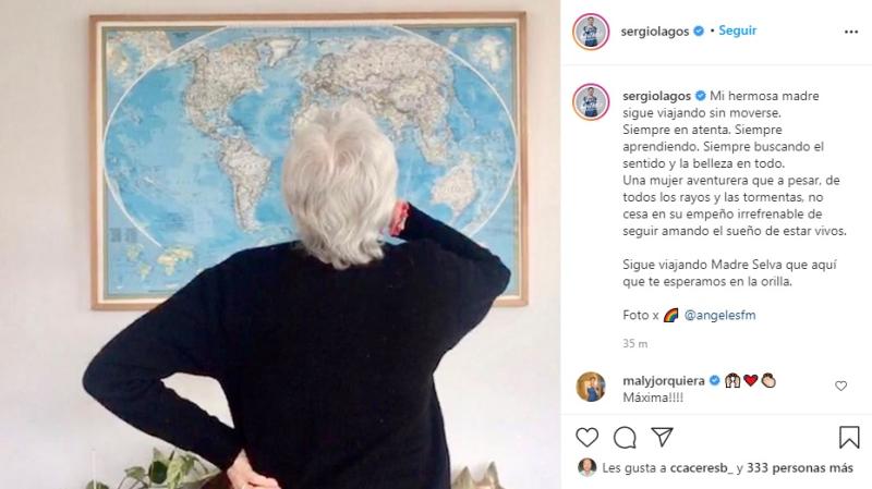 Sergio Lagos emociona con palabras dedicadas a su mamá