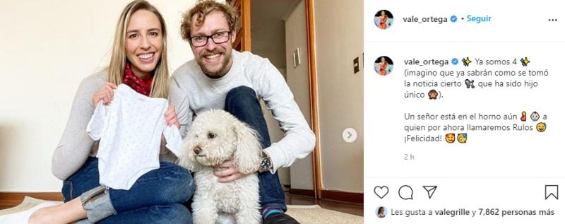 “Está en el horno”: Valeria Ortega anuncia su embarazo