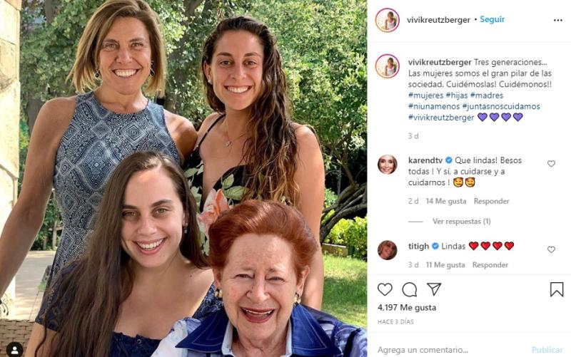 Vivi Kreutzberger muestra cómo lucen sus hijos en la actualidad