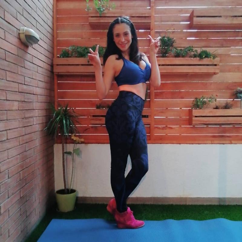Yamna Lobos volverá a dar clases de Zumba a poco de dar a luz
