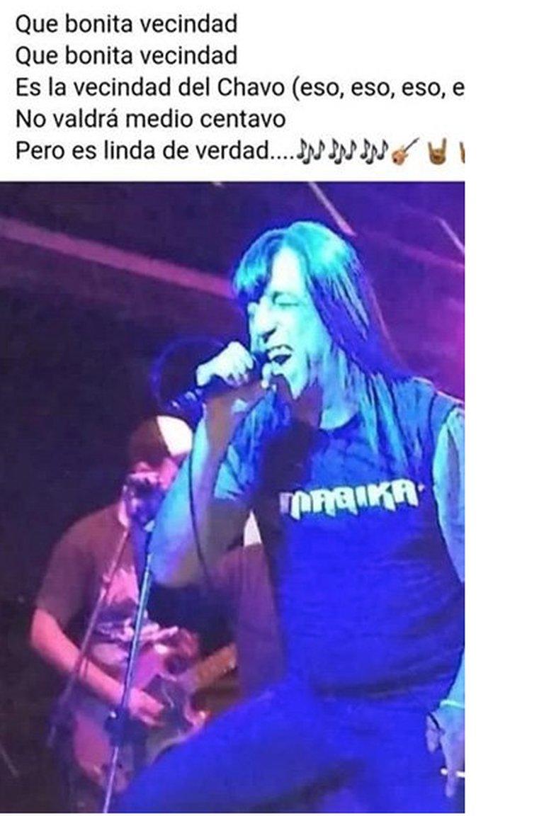 Chavo del 8 metalero