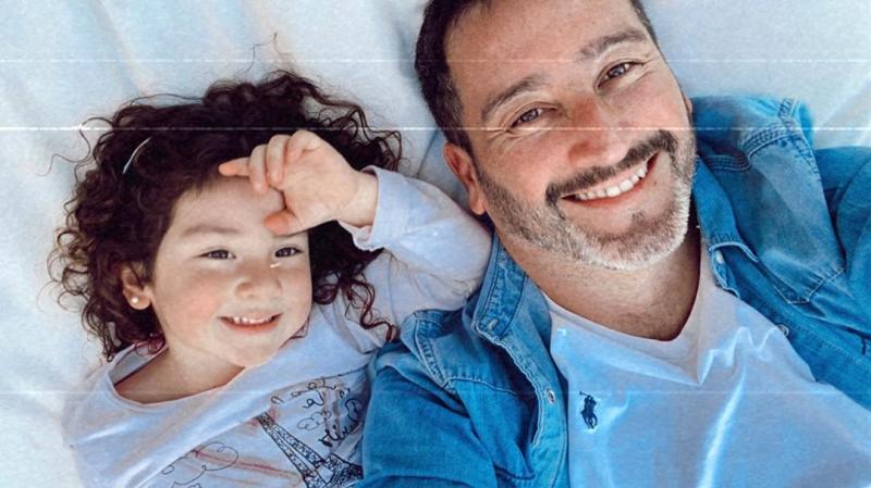 Eduardo Fuentes conmueve con mensaje para su hija Alma