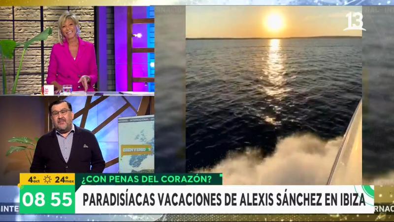 Calugas de Alexis Sánchez generan pregunta indiscreta en “Bienvenidos”