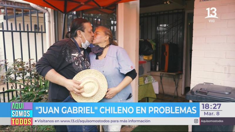 Doble chileno de Juan Gabriel ahora vende colaciones para vivir