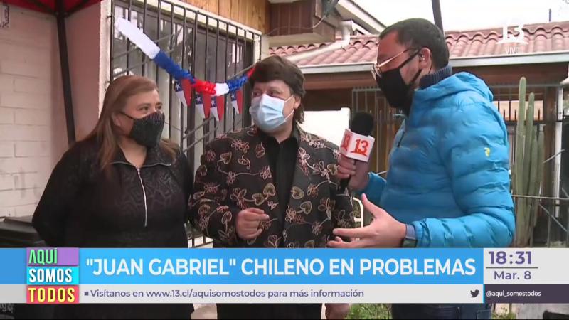 Doble chileno de Juan Gabriel ahora vende colaciones para vivir