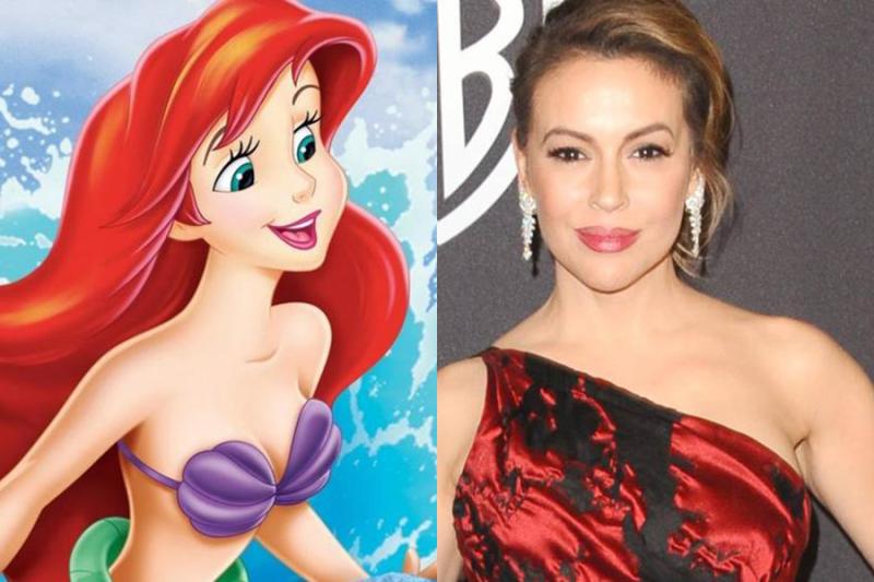 la sirenita alyssa milano