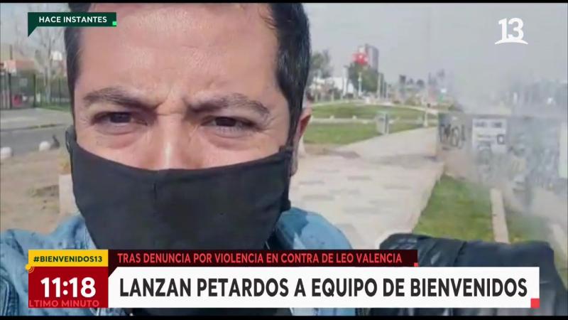 Equipo de Bienvenidos es atacado con petardos en Estadio Monumental